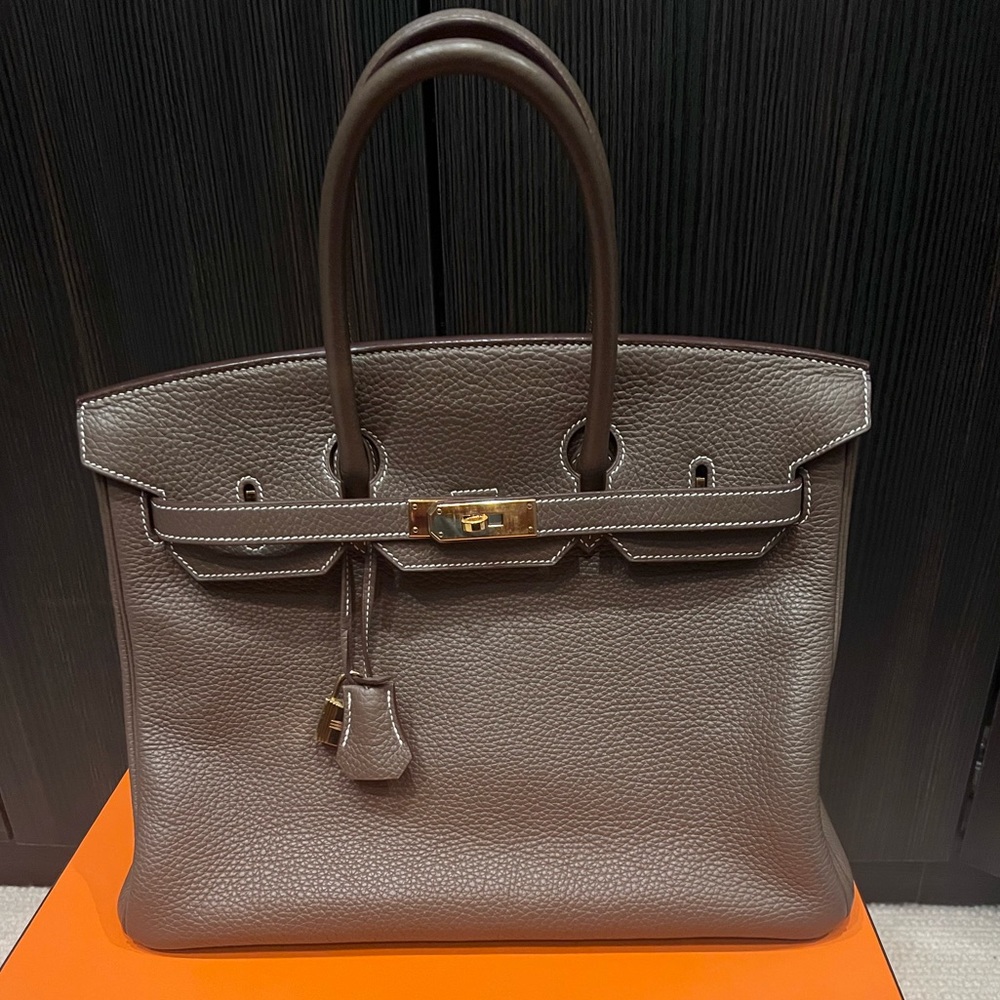 Hermès Birkin Etoupe Togo - classic and timeless 35